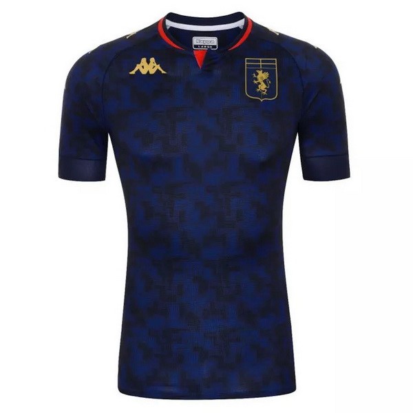 Camiseta Genoa Replica Tercera Ropa 2020/21 Azul